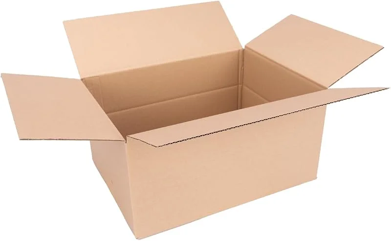 Besuche den verpacking-Store verpacking Faltkartons 400 x 300 x 200 mm variable Höhe KK 90 Braun [Größe und Stückzahl wählbar] 1-wellig mittelgroße Kartons 50 Stück — Geschenkverpackung