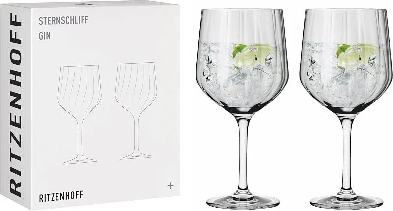 Besuche den RITZENHOFF-Store RITZENHOFF Gin-Glas 2er-Set - 700 ml - Made in Germany — Wein und Festtafel