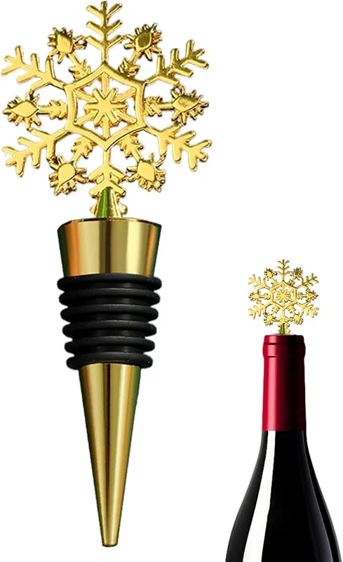 Marke: Nuytghr Wein-Stopper Luftdicht Zinklegierung Weihnachten — Wein und Festtafel