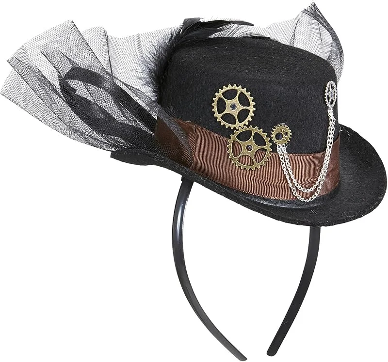 Besuche den W WIDMANN MILANO Party Fashion-Store W WIDMANN MILANO Party Fashion - Steampunk Mini Zylinder — Weihnachtsmode