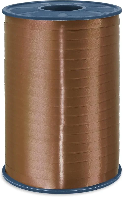 Besuche den PRÄSENT-Store PRÄSENT C.E. PATTBERG Geschenkband braun, 500 Meter Ringelband 5 mm zum Basteln, Dekorieren & Verpacken von Geschenken zu jedem Anlass — Geschenkverpackung
