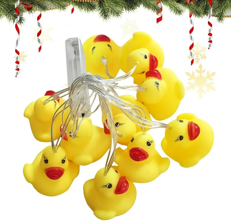 Marke: Jvjggag LED Lichterkette Süße Enten-Lichtdeko — Weihnachtsbeleuchtung