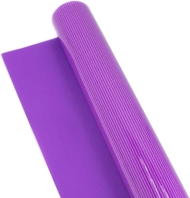 Marke: Star Jewelry STAR Geschenkpapier gestreift 70cm x 2m Rolle beidseitig glänzend matt Packpapier Bastelpapier lila violett — Geschenkverpackung