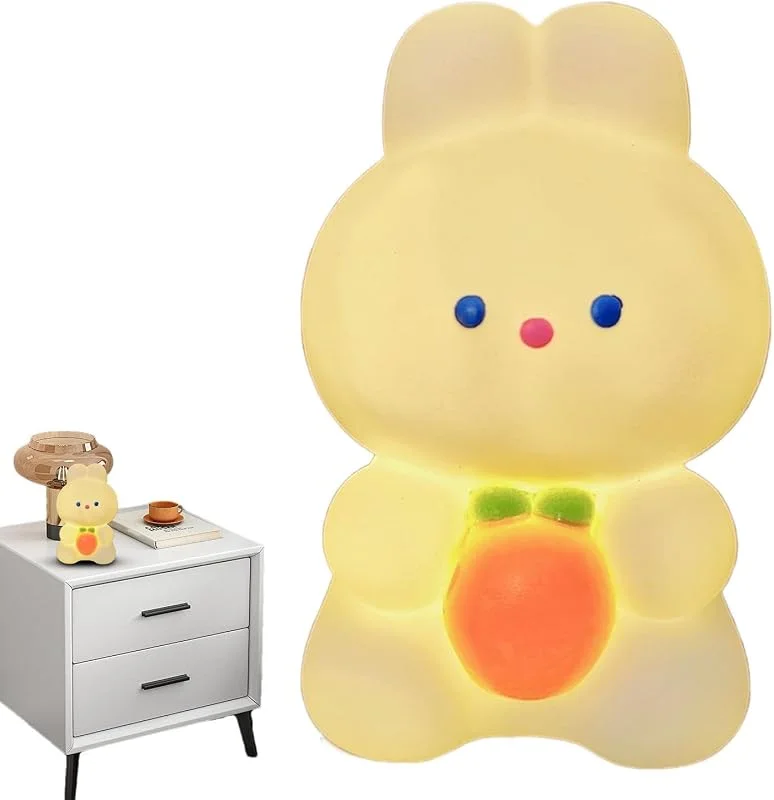 Marke: Generisch Bunny Nachtlicht - Romantische Hasenherz Lampe, tragbare Tischleuchte, Be — Kerzenlicht Abendessen