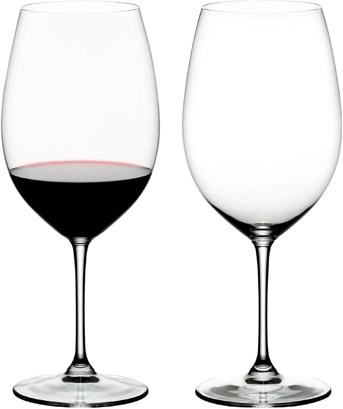 RIEDEL Vinum Bordeaux Grand Cru - 2er Set, Weinglas, Kristallglas, Spülmaschinenfest - 6416, 00 — Wein und Festtafel
