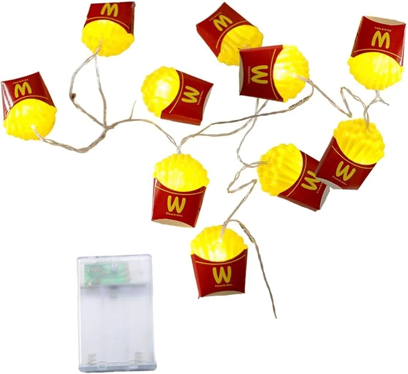 Besuche den Sharplace-Store Sharplace 2M 10 LEDs Beleuchtung Weihnachtslicht für Geburtstag Jahrestag Kinderzimmer Hochzeitsdekorationen, Fritten — Weihnachtsbeleuchtung