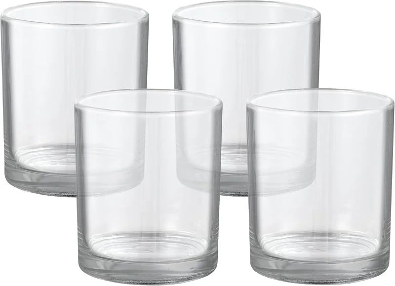 Marke: Aspen Creative Aspen Creative 25705-8 Votivkerzenhalter aus klarem Glas, Großpackung mit 8 — Kerzenlicht Abendessen