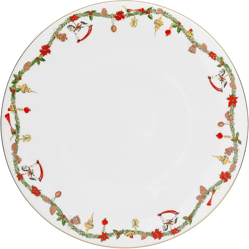 Besuche den Hutschenreuther-Store Hutschenreuther Nora Christmas Platzteller 31 cm — Küche & Haushalt