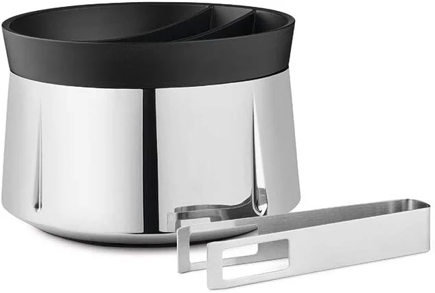 Besuche den Rosendahl-Store Rosendahl Eiseimer Ø16 cm Grand Cru Barware Eiszange im Deckel, Metallics — Küche & Haushalt