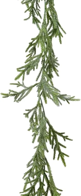 Marke: Everlands Girlande Glitter grün 15 x 180 cm — Weihnachtsdeko