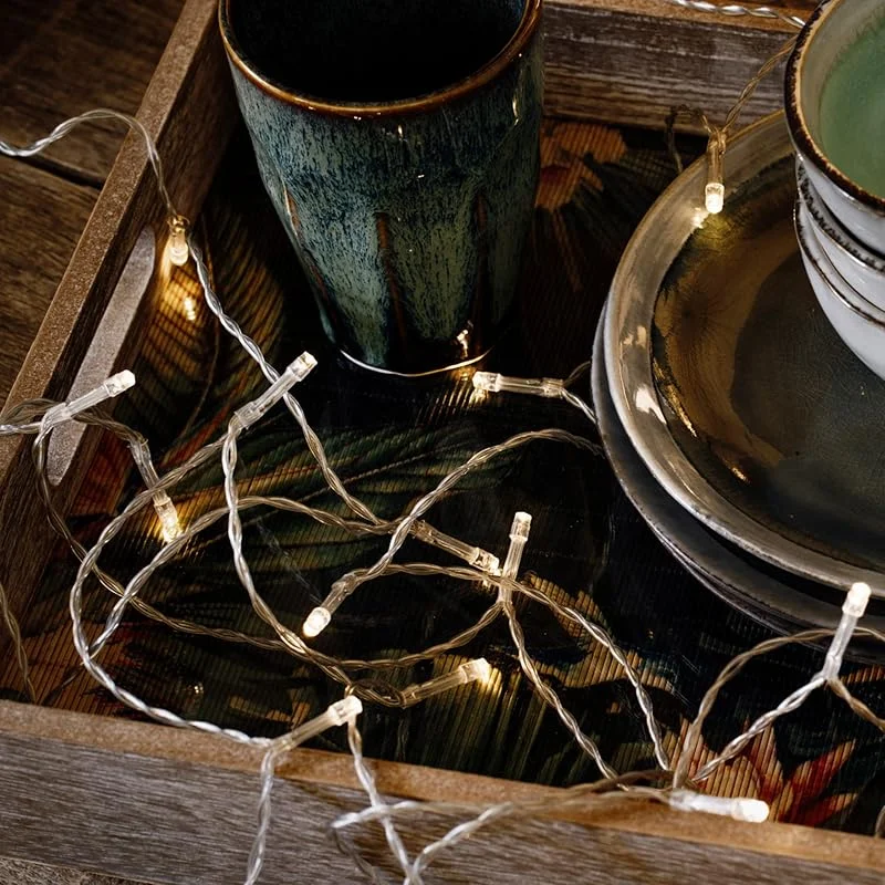 Besuche den hellum-Store hellum LED Lichterkette mit Timer & Batterie, 30 Lichter, für innen — Weihnachtsbeleuchtung