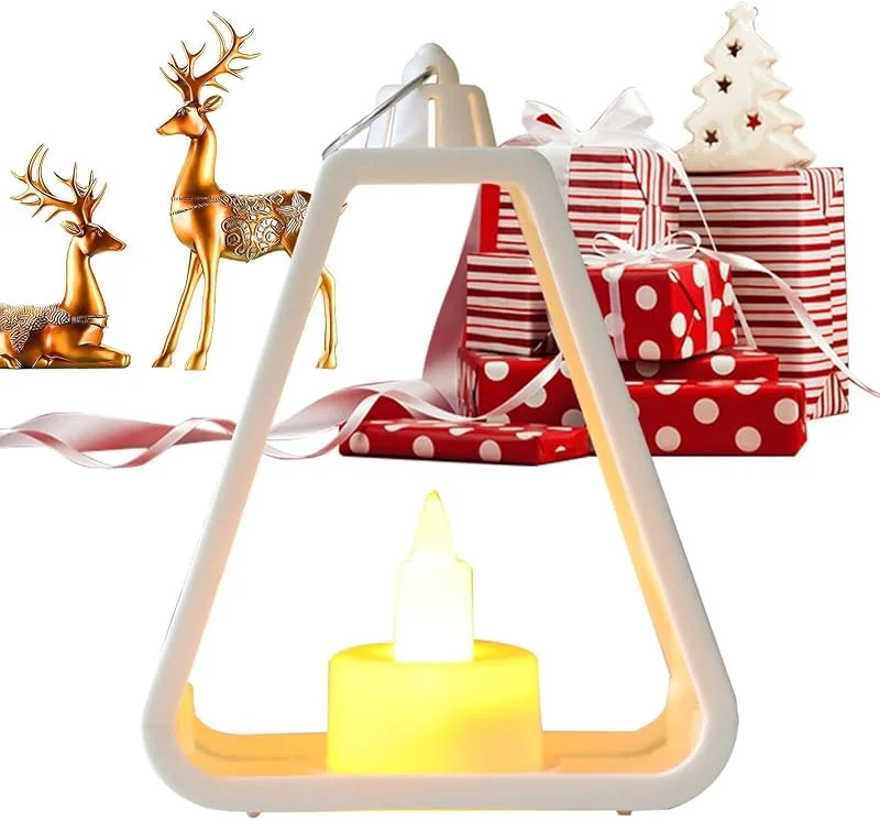 Marke: zwxqe Weihnachts-Tischlampe Dekorative Flammenlose LED-Weihnachtskerzenlampe — Weihnachtsbeleuchtung