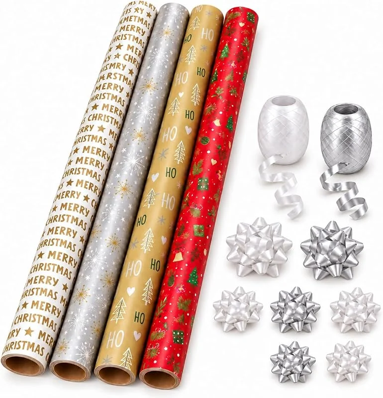 Marke: ZOEWIE Zoewie - Geschenkpapier Set Weihnachten, 13-teilig — Geschenkverpackung