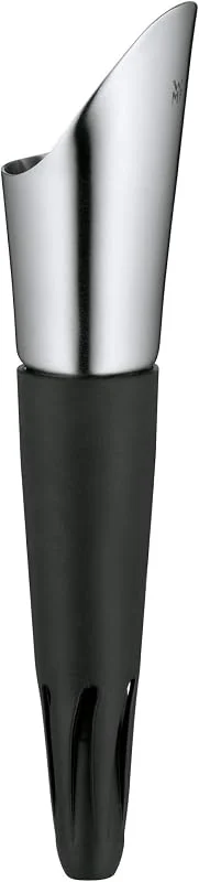 WMF Vino Dekantierausgießer mit Belüfter 8 cm, Weinausgiesser, Cromargan Edelstahl, Kunststoff — Wein und Festtafel