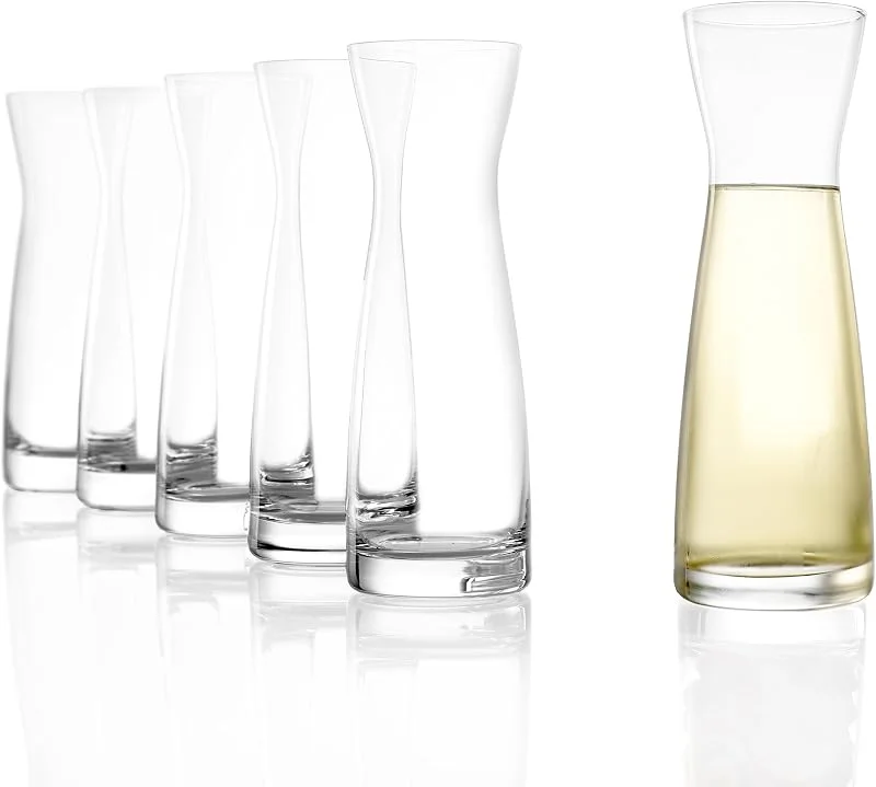 Besuche den Stölzle Lausitz-Store Stölzle Lausitz Universal M Karaffe Spirituosenkaraffe 250 ml, 6er-Set — Wein und Festtafel