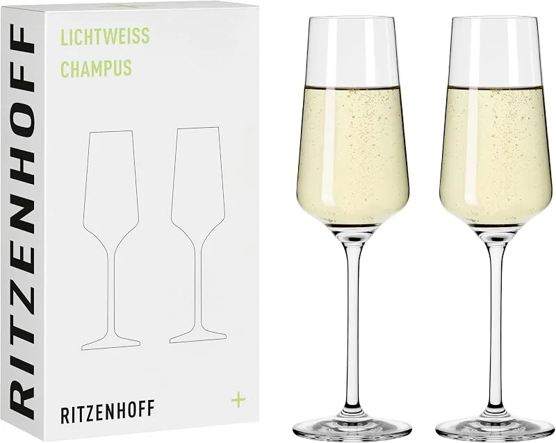 Besuche den RITZENHOFF-Store RITZENHOFF Champagnerglas-Set 2er - 200 ml - Made in Germany — Wein und Festtafel