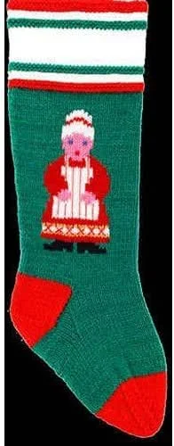 Marke: DooLallies Christmas Stockings Kits DooLallies Weihnachtsstrumpf-Set zum Stricken von Mama Claus — Weihnachtsdeko