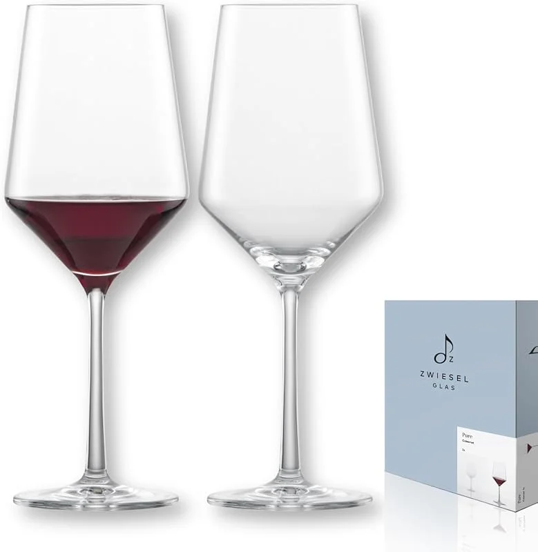 Besuche den Zwiesel Glas-Store Zwiesel Glas Cabernet Rotweingläser Pure (2 Stk), Made in Germany — Wein und Festtafel
