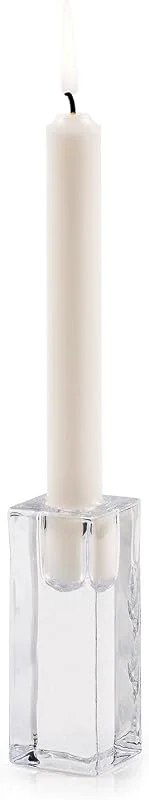 Besuche den pajoma-Store pajoma Kerzenhalter, transparent aus Glas (10cm) — Kerzenlicht Abendessen
