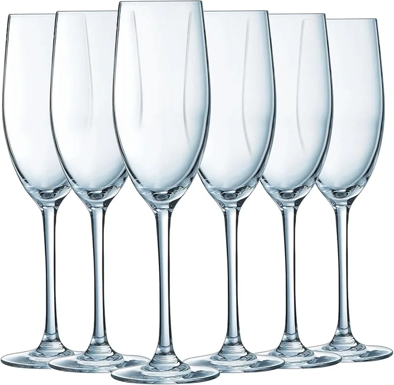Marke: C & S CHEF & SOMMELIER Chef&Sommelier, Sektgläser, Cabernet, 24 cl, 6er Set — Wein und Festtafel