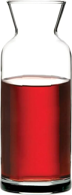Besuche den Pasabahce-Store Pasabahce 43824 - Karaffe aus Glas 1, 25 Liter, für Wein Wasser Säfte Milch, Höhe ~25 cm - Gastronomie geeignet — Wein und Festtafel