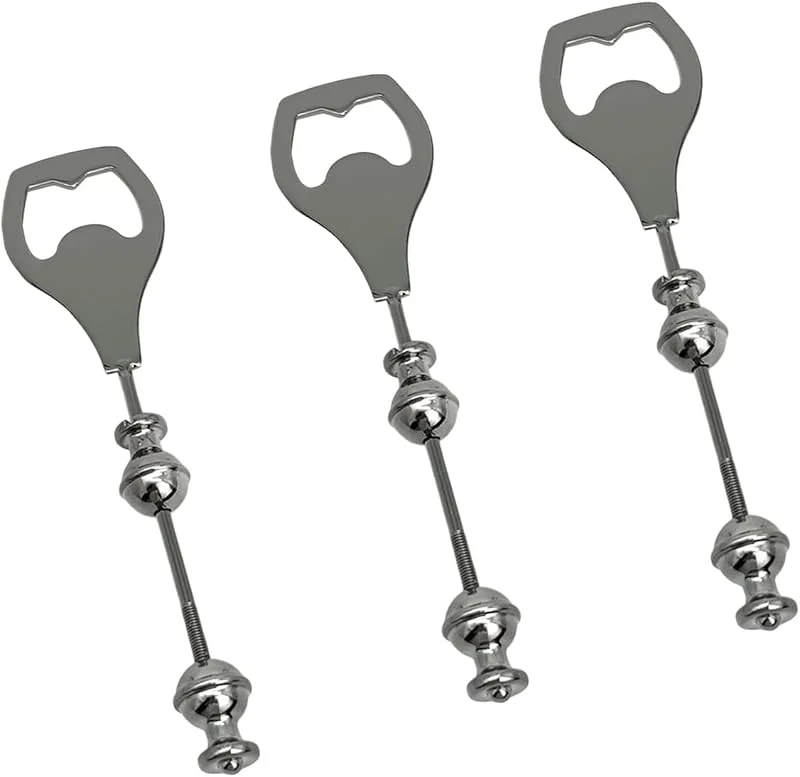 Marke: Wiffe 3-teiliges Set Perlenöffner, dekorative Perlen, Flaschenöffner für Barkeeper, personalisiert, Flaschenöffner, Party, biegbar — Wein und Festtafel