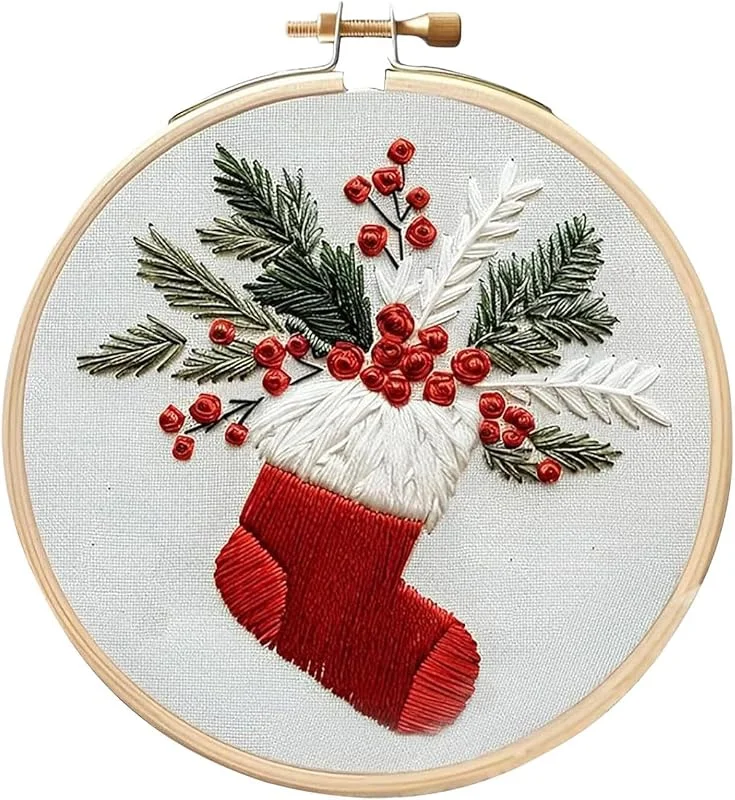 Marke: Generisch Generisch Stickset Weihnachten Handarbeit Set DIY Weihnachtsbaumschmuck mit — Weihnachtsdeko