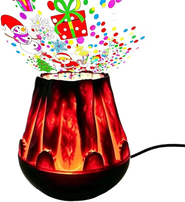 Marke: Generisch Generisch Weihnachts-Lichtprojektor Flammen-Schneeflocken-Dekoprojektor — Weihnachtsbeleuchtung