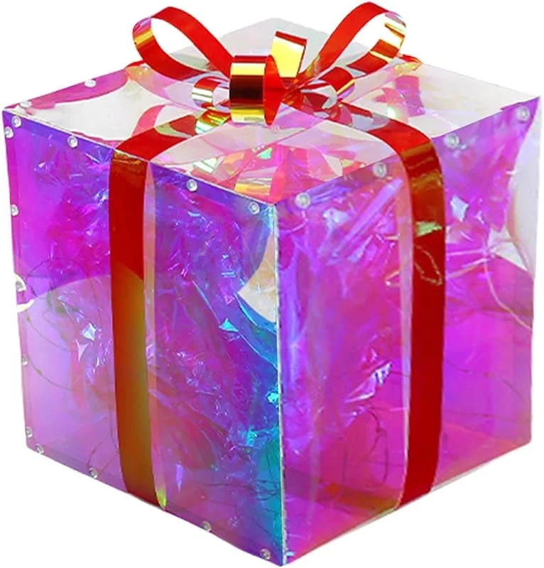 Marke: Generisch Stapelbare beleuchtete Weihnachts-Leuchtboxen Festliche LED-Beleuchtung und — Geschenkverpackung