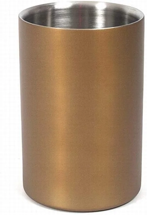 Marke: Gerimport gerimport Weinkühler aus Edelstahl, Maße 12 x 12 x 18 cm — Wein und Festtafel