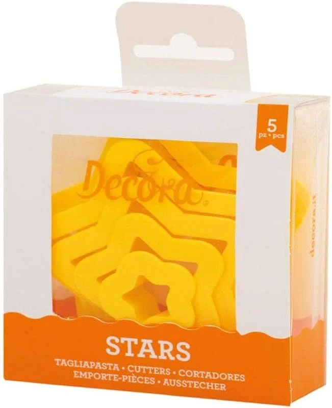 Marke: Decora DECORA 0255312 AUSSTECHER-Set Stern, 5TLG 2, 2 3, 9 5, 6 8, 19, 9 H 2, 2 cm — Weihnachtskueche